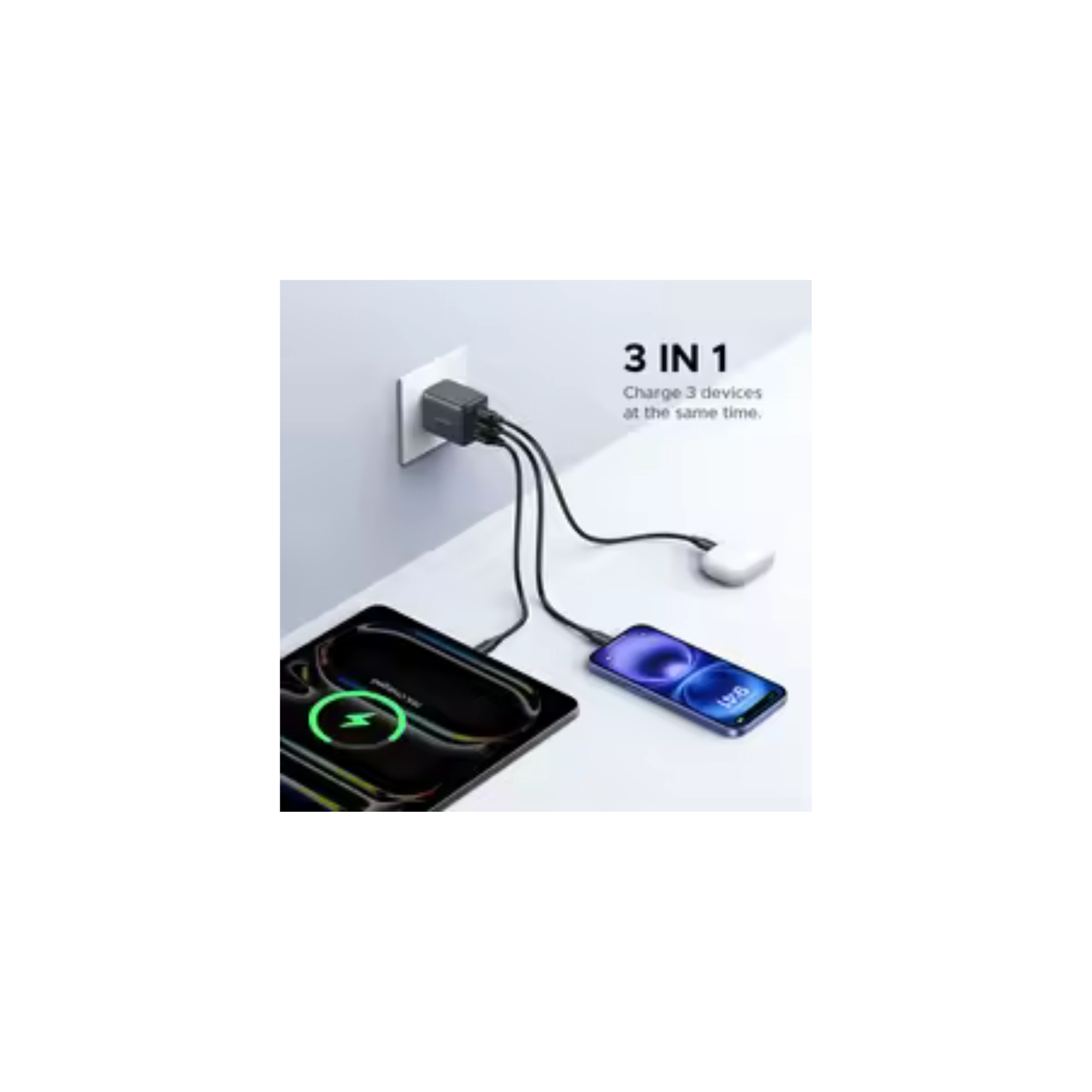 ⚡ 240W Foldable Dual Type-C Fast Charging Cable with Adjustable Stand – Super Fast Data Cable with Built-in Phone Holder 📱🔋