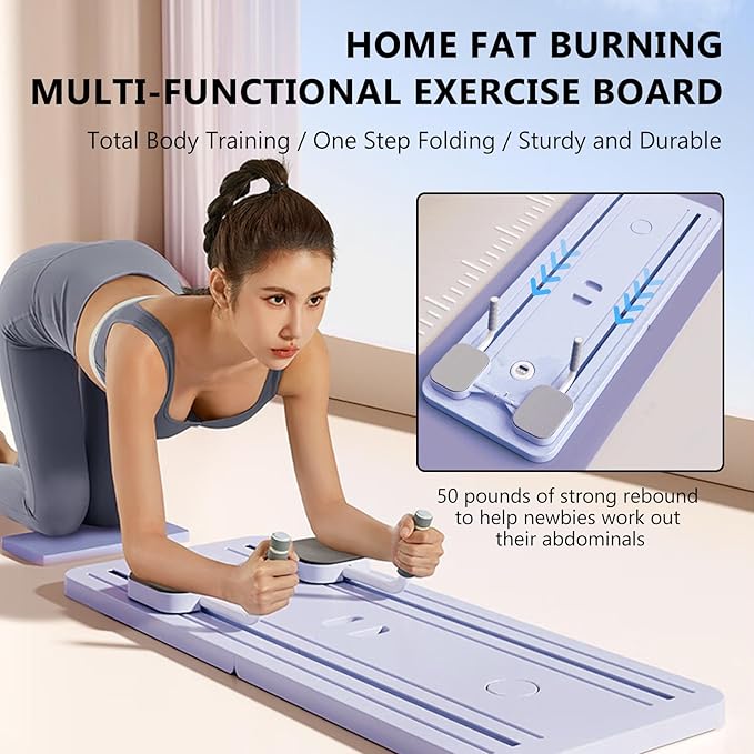 Multifunctional Abdominal Board Ab Core Trainer Abs Workout Equipment Pilates Board